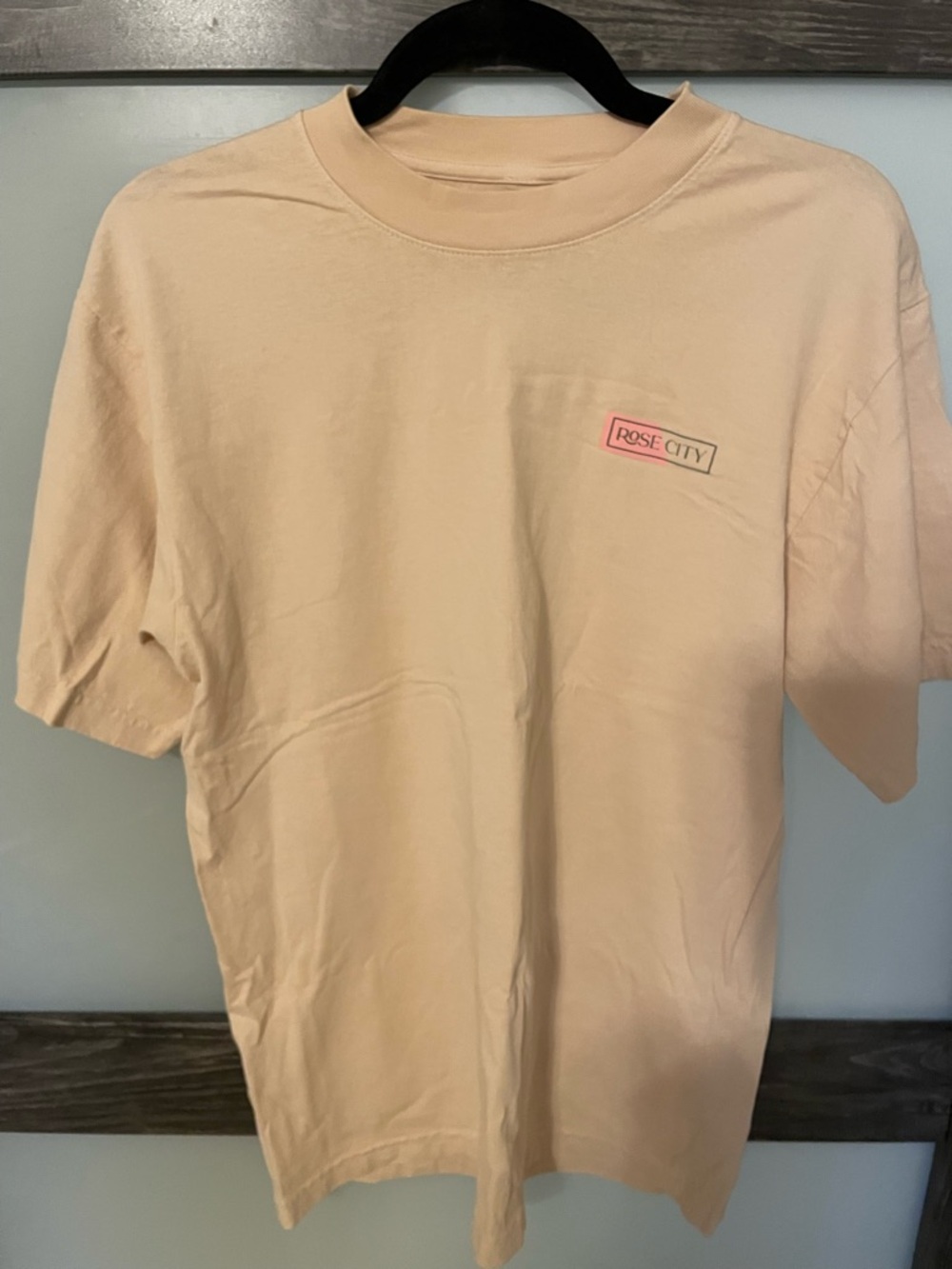 Cream Short-Sleeve Graphic Tee